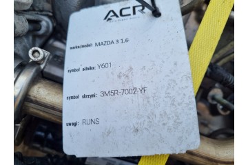 Motor Completo Mazda 3 BK 1.6 D MZR-CD 109HP Y6 Y642