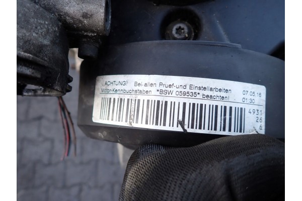 Engine Diesel complete SKODA ROOMSTER 1 9 TDI 07r BSW AUDI VW SEAT Quality of parts according to GVO O original with manufacture