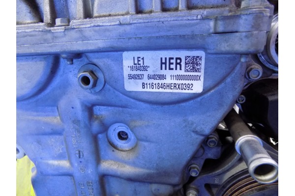 Motor Completo con Turbina LE1 para Opel Adam 1.0 Turbo Astra