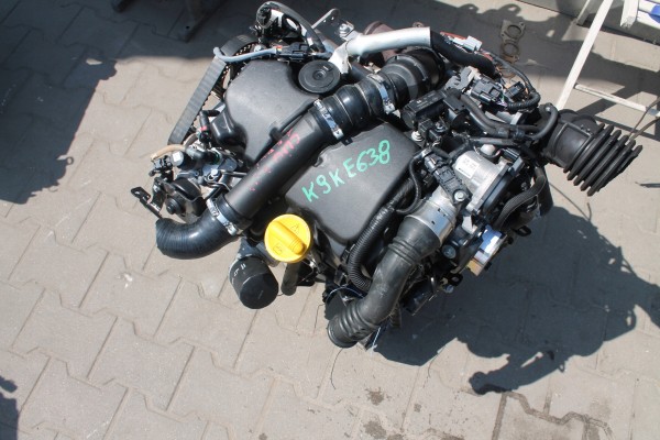 ENGINE COMPLETE RENAULT 1 5 K9KE638 40TYS KM Engine type diesel