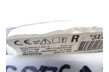 9827991580 AIRBAG CORTINA DELANTERO DERECHO OPEL CORSA F