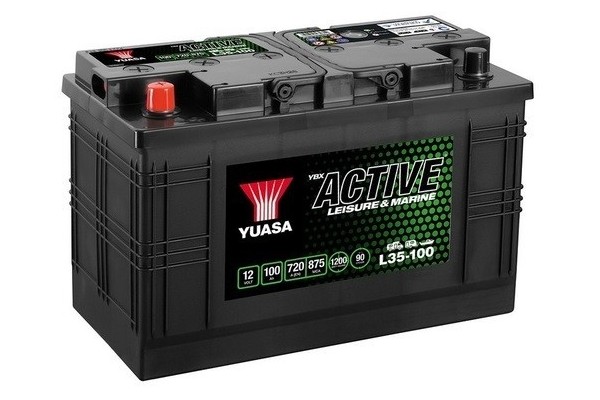 Battery 12V 100Ah 720A L YUASA Active Leisure Marine L35 100