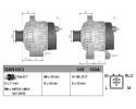 ALTERNATOR 130A DAN1013 DENSO TOYOTA AVENSIS Part manufacturer Denso