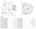 New Alternator TOYOTA Tacoma 4 0 V6 TOYOTA Tacoma 4 0 V6 Quality of parts according to GVO Q original with factory logo OEM OES