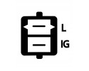 ALTERNATOR 105A LUCAS for FIAT Croma Grande Stilo OPEL Astra Signum Vectra Catalog number of the part LRA02807