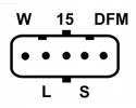 ALTERNATOR A0074 AS PL Car type buses trucks