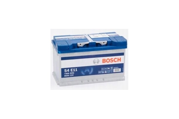 BATTERY BOSCH S4 EFB 80AH 800A S4E11 START STOP WITHOUT PASSING THE OLD
