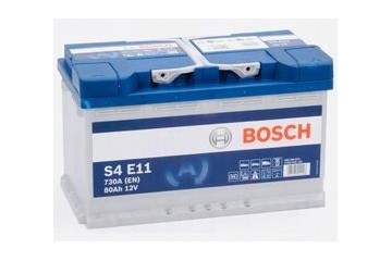BATTERY BOSCH S4 EFB 80AH 800A S4E11 START STOP WITHOUT PASSING THE OLD