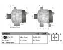 ALTERNATOR 130A DAN945 DENSO TOYOTA AVENSIS Part manufacturer Denso