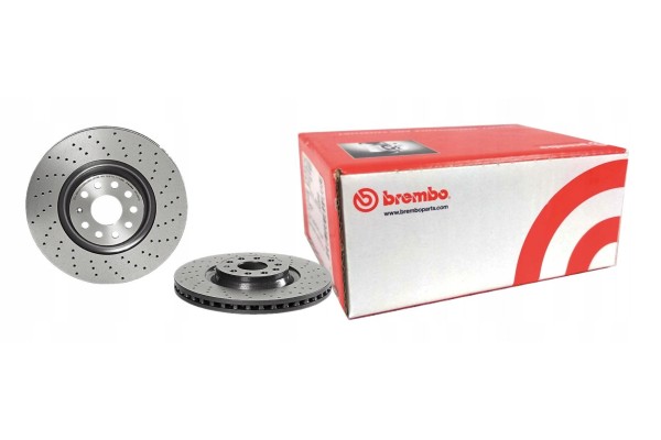 Brake disc Brembo VW Passat 10 perforated front OEM
