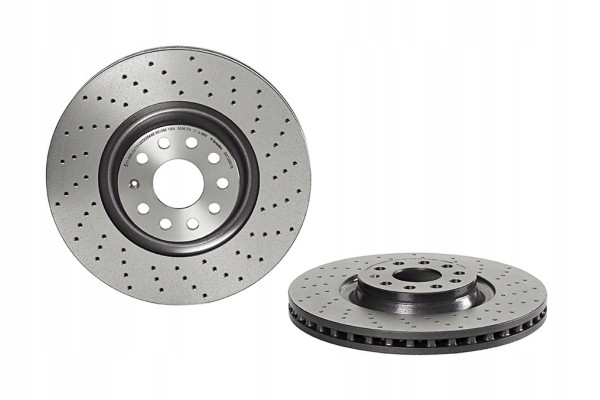 Brake disc Brembo VW Passat 10 perforated front OEM Number of discs offered 1