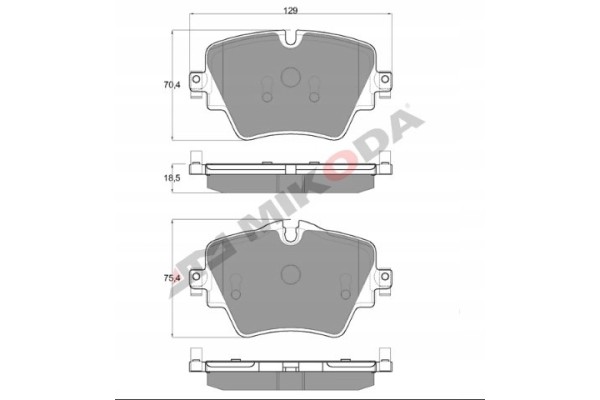 Kit de Frenos Delanteros TUNING con Discos de 330mm y Pastillas GEOMET