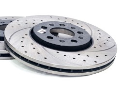 SET TUNING Discs 314mm Front pads OPEL SIGNUM