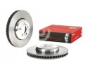 TARCZA HAMULCOWA LEWY PRZOD 09 C407 13 BREMBO BMW