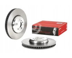 TARCZA HAMULCOWA LEWY PRZOD 09 C407 13 BREMBO BMW