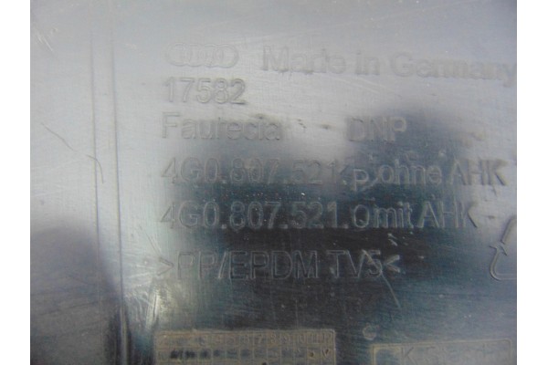 4G0807521P SPOILER PARAGOLPES TRASERO AUDI A6 AVANT (4GD) 3.0 TDI clean diesel 4G0807521P 193174 AUDI - 1