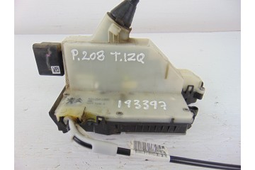 9812501280 CERRADURA PUERTA TRASERA IZQUIERDA PEUGEOT 208