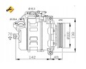 NRF BMW AIR CONDITIONING COMPRESSOR Compressor ID 7SEU17C