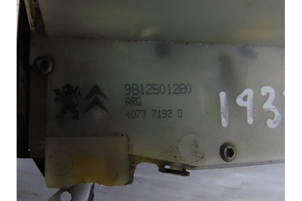 9812501280 CERRADURA PUERTA TRASERA IZQUIERDA PEUGEOT 208