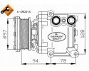 Compresor de aire acondicionado NRF 32724 para Ford 1.25-1.6 2008 en a