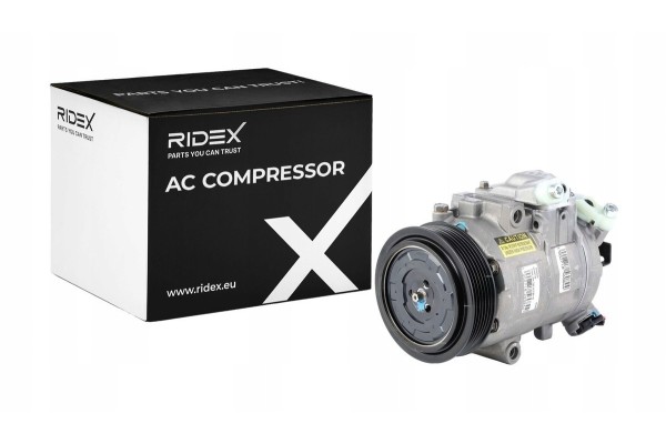 Air conditioning compressor RIDEX 447K0106 6SEU12C 6SEU14C for VW POLO 9N Catalog number of the part 447K0106