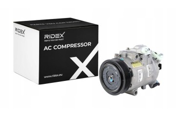 Air conditioning compressor RIDEX 447K0106 6SEU12C 6SEU14C for VW POLO 9N Catalog number of the part 447K0106