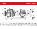 Compresor de aire acondicionado Stark SKKM-0340079