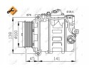 NRF AIR CONDITIONING COMPRESSOR MERCEDES W203 W211 7SEU17C Catalog number of the part 32256