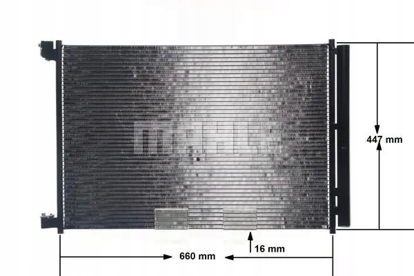 CONDENSER AIR CONDITIONING COOLER AC 412 000S MAHLE Quality of parts according to GVO Q original with factory logo OEM OES