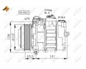 NRF AIR CONDITIONING COMPRESSOR DB SPRINTER 95 E CLASS 7SBU16C DIAMETERS Version European
