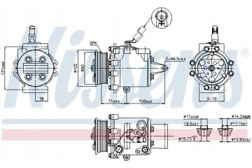 AIR CONDITIONING COMPRESSOR 89591 NISSENS Catalog number of substitutes ACAUTO AC 01MI010 ACAUTO AC 03XX04 ACAUTO AC 04MI05 ACAU