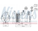 AIR CONDITIONING COMPRESSOR 89024 NISSENS Catalog number of substitutes AHE 67113 AIR ZONCEN 64001026 ALANKO 10550072 BV PSH 090
