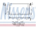 Nissens 940793 Condensador con deshumidificador para Seat Alhambra 15-