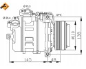 NRF AIR CONDITIONING COMPRESSOR BMW E46 Product weight with unit packaging 5 kg