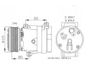 NRF AIR CONDITIONING COMPRESSOR RENAULT MASTER II 00 Compressor ID V5