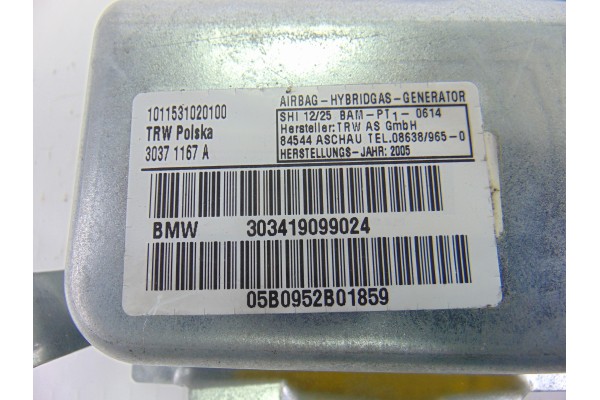 30371167A AIRBAG LATERAL DELANTERO IZQUIERDO BMW SERIE X3 (E83)