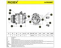 Air conditioning compressor RIDEX 447K0087 7SBU16C fits MERCEDES BENZ sedan Catalog number of substitutes DELPHI TSP0159083 AKS 