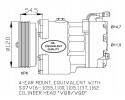 NRF AIR CONDITIONING COMPRESSOR VW SD7V16 GOLF SHARAN PASSAT Car type passenger cars