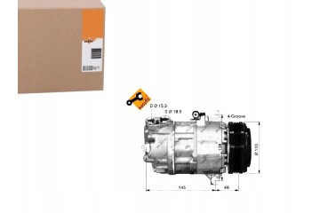 NRF AIR CONDITIONING COMPRESSOR BMW 318D 03 Version European