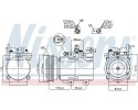 COMPRESSOR AIR CONDITIONING COMPRESSOR 890130 NISSENS Catalog number of the original HYUNDAI 977012E200 HYUNDAI NA5CA 04 KIA 977