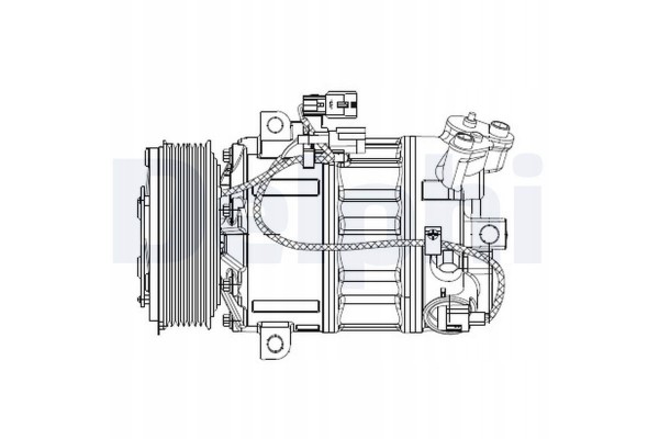 Compressor klim renault lagoon 07 DELPHI CS20477