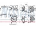 COMPRESSOR AIR CONDITIONING COMPRESSOR 89590 NISSENS Catalog number of substitutes ACAUTO AC 01SD210 ACAUTO AC 02SD01 ACAUTO AC 