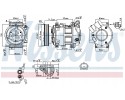AIR CONDITIONING COMPRESSOR NISSAN QASHQAI 06 14 1 5dCi