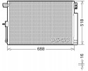 Denso DCN06019 Condenser air conditioning
