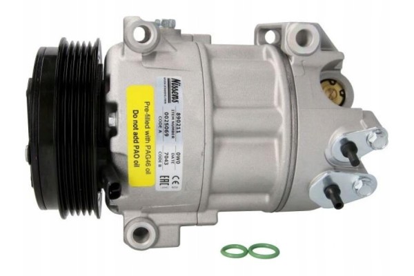 Nissens 890211 Compressor air conditioning Catalog number of the original FIAT 51883102 FIAT 52003012