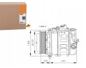 NRF AIR CONDITIONING COMPRESSOR MERCEDES W203 7SEU17 DCS 17 Car type passenger cars