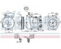 COMPRESSOR AIR CONDITIONING COMPRESSOR 890562 NISSENS Quality of parts according to GVO Q original with factory logo OEM OES