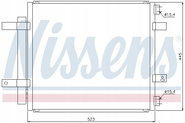 AIR CONDITIONING COOLER for DAIMLER SUPER EIGHT 4 2 Part manufacturer Nissens