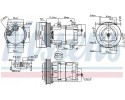 COMPRESSOR AIR CONDITIONING COMPRESSOR 89190 NISSENS Catalog number of substitutes ACAUTO AC 03XX02 ACAUTO AC 04FS03 ACAUTO AC 0