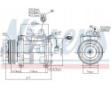 Air conditioning compressors NISSENS 89147 compressors Part manufacturer Nissens